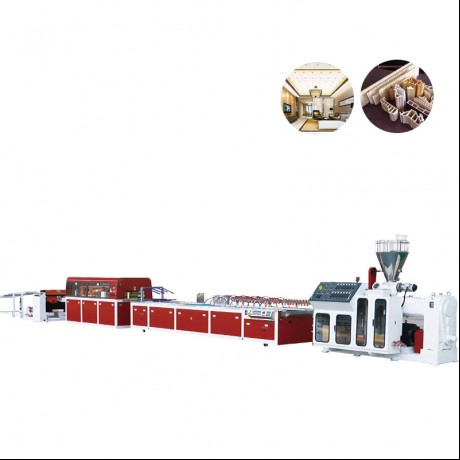 Dây chuyền đùn bảng lắp ráp nhanh bằng gỗ PVC của JWELL