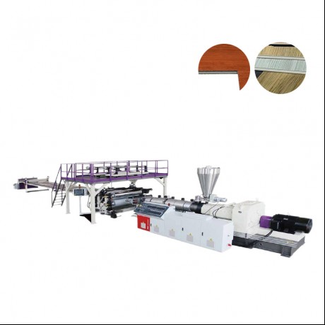 Dây chuyền đùn sàn hỗn hợp SPC