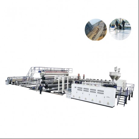 Dây chuyền đùn tấm chống thấm TPO PVC EVA PE