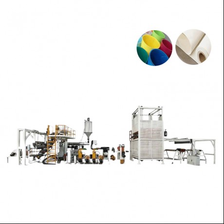 Dây chuyền ép đùn tấm composite TPO + PP