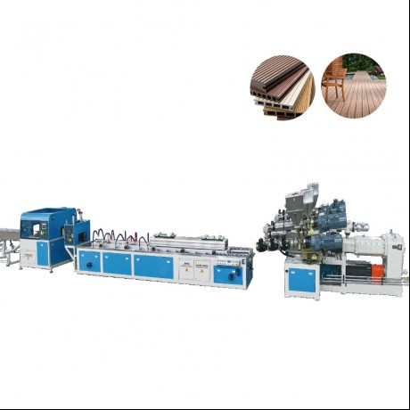 Dây chuyền đùn sàn gỗ-nhựa JWELL PE&PP