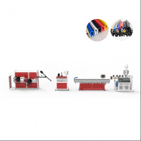 Dây chuyền đùn hồ sơ con dấu JWELL PVC TPU TPE
