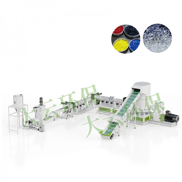 Máy tạo hạt tái chế tích hợp Jwell Three Machine