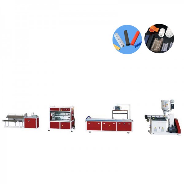 JWELL PVC PP PE PC ABS Dây chuyền đùn hồ sơ nhỏ